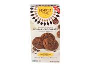 Simple Mills Cookies - Crunchy Double Chocolate - Case of 6 - 5.5 Oz - 2059194