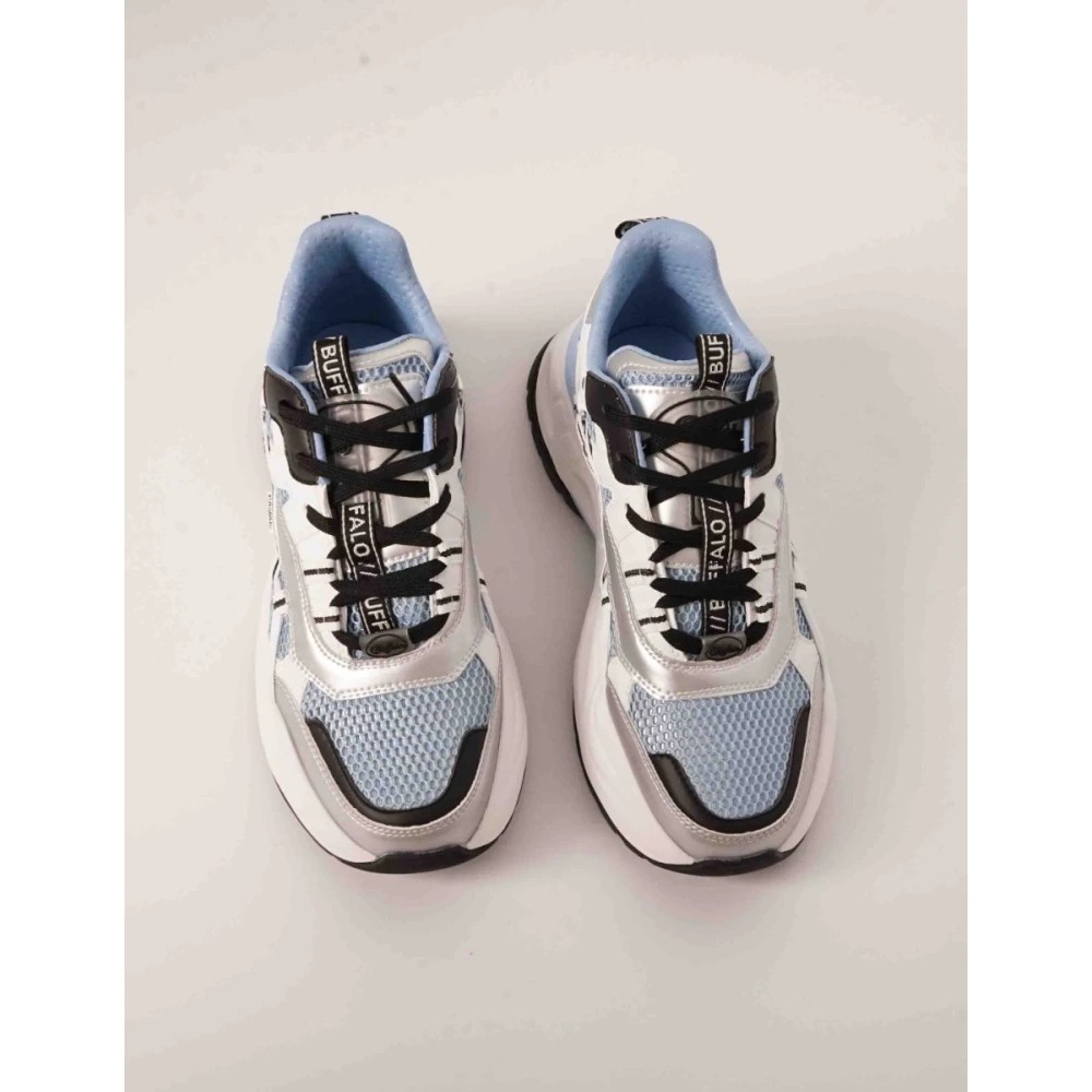 Buffalo, Sneakers, Female, Multicolor, Size: 9 US Triplet Hollow Light Blue Sneakers thumbnail