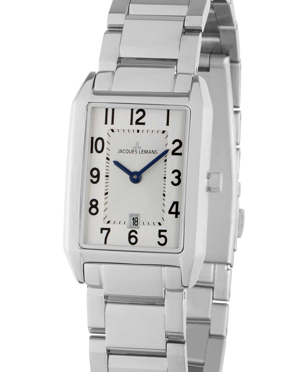 Jacques Lemans 1-2189G Torino Eckige Damenuhr 23mm 5ATM
