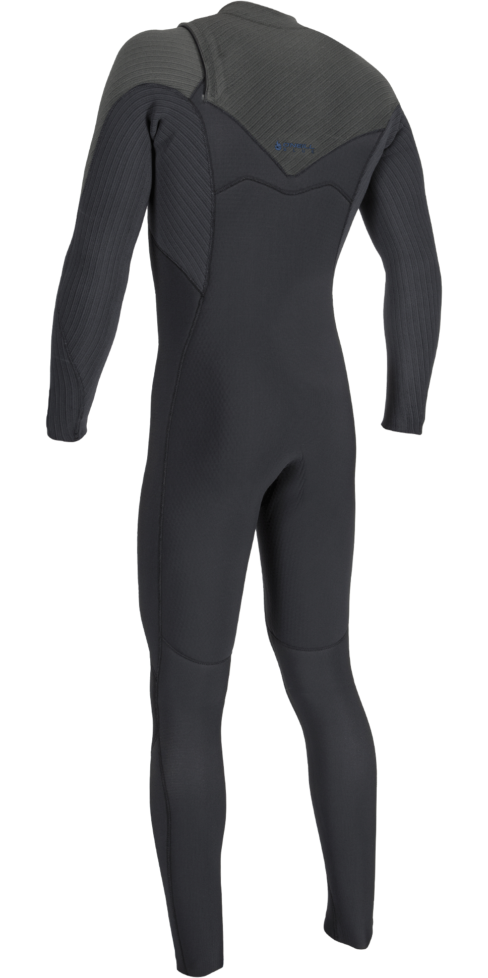 ONeill Mens 2024 O'Neill Blueprint 4/3+mm Chest Zip Wetsuit - Black / Ra thumbnail