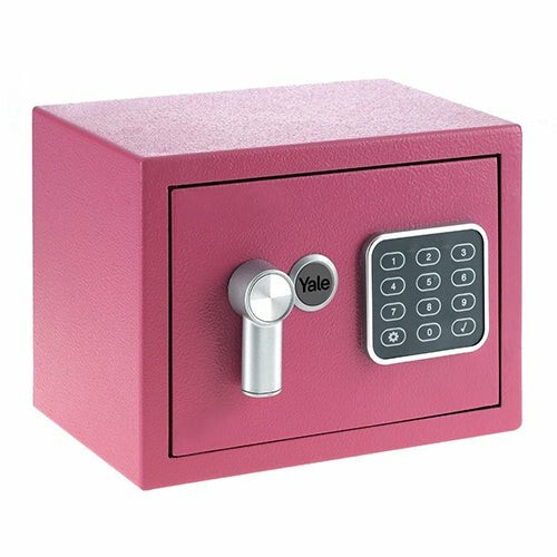 YALE YSV/170/DB2/P Home Safe Mini Pink, Keypad/Key Access, Anti-Shock thumbnail