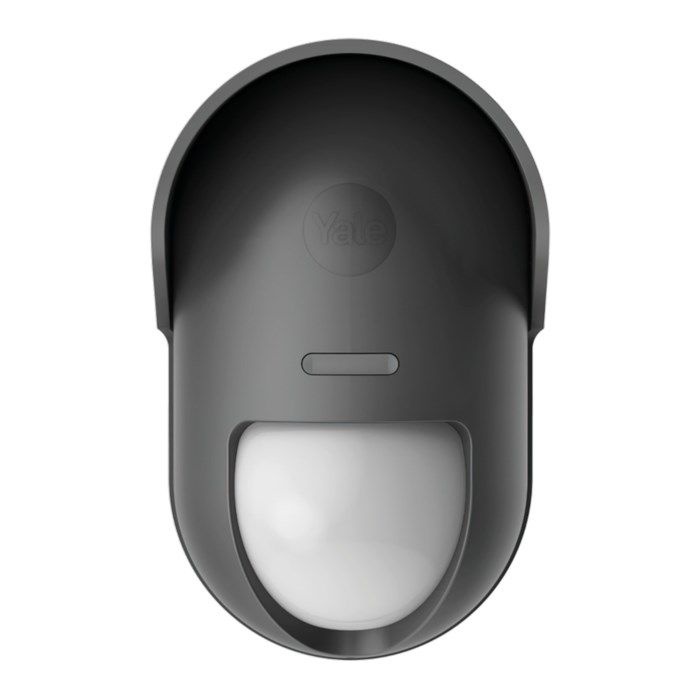 Yale Outdoor Motion Sensor Infrared Sensor Wireless Wall Black
