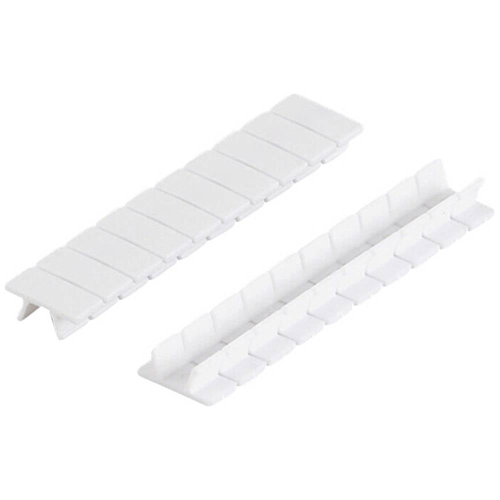 TRU COMPONENTS TC-ZB8 Klemmenmarkierung Passend FÃ¼r (Details): TC-JPT6, TC-JPT6-TW 10 St.