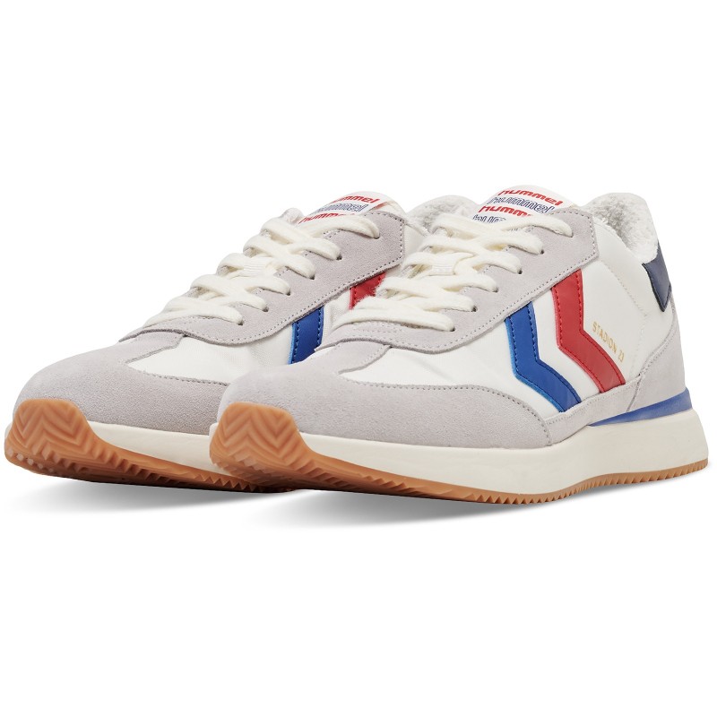 Hummel Stadion 23 Sneaker 9253 - White/blue/red 37
