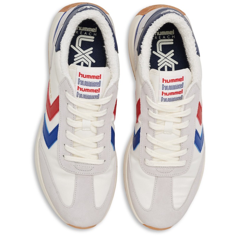 Hummel Stadion 23 Sneaker 9253 - White/blue/red 42
