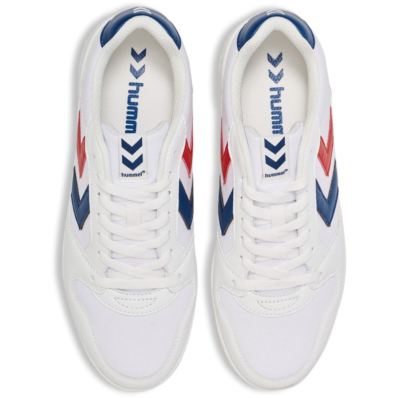 Hummel Center Court CV Sneaker 9253 - White/blue/red 45 thumbnail