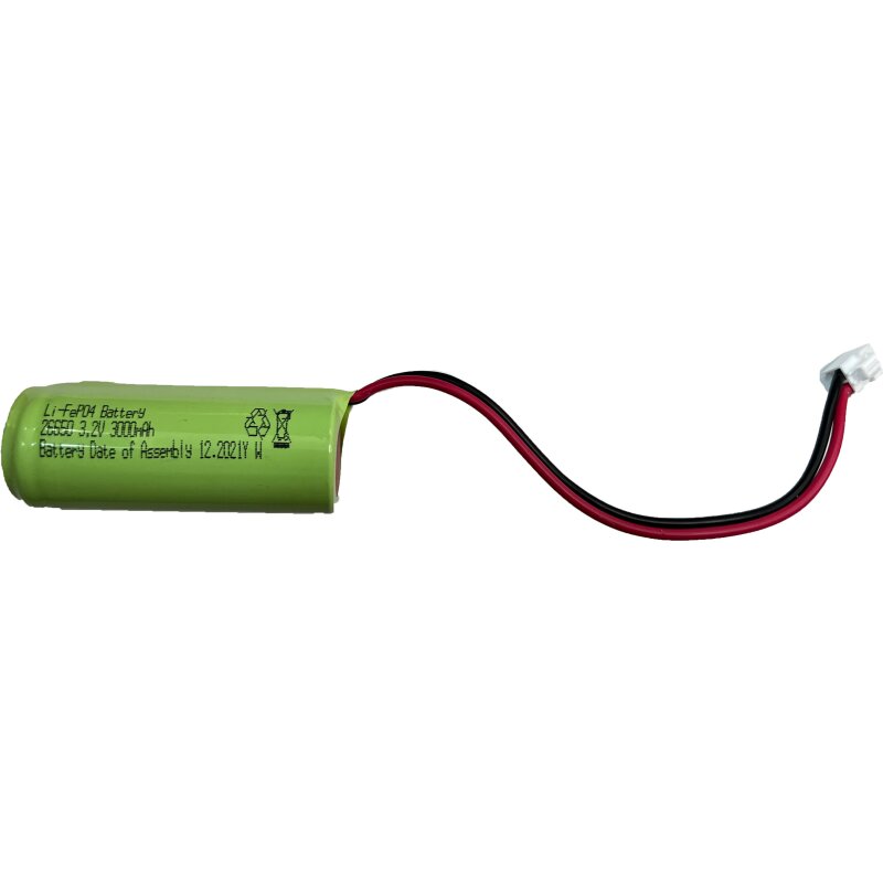 DOTLUX Ersatzakku Fuer LED-Notleuchte EXIT (Artikel 5389) Li-FePO4 3,2V 3000mAh