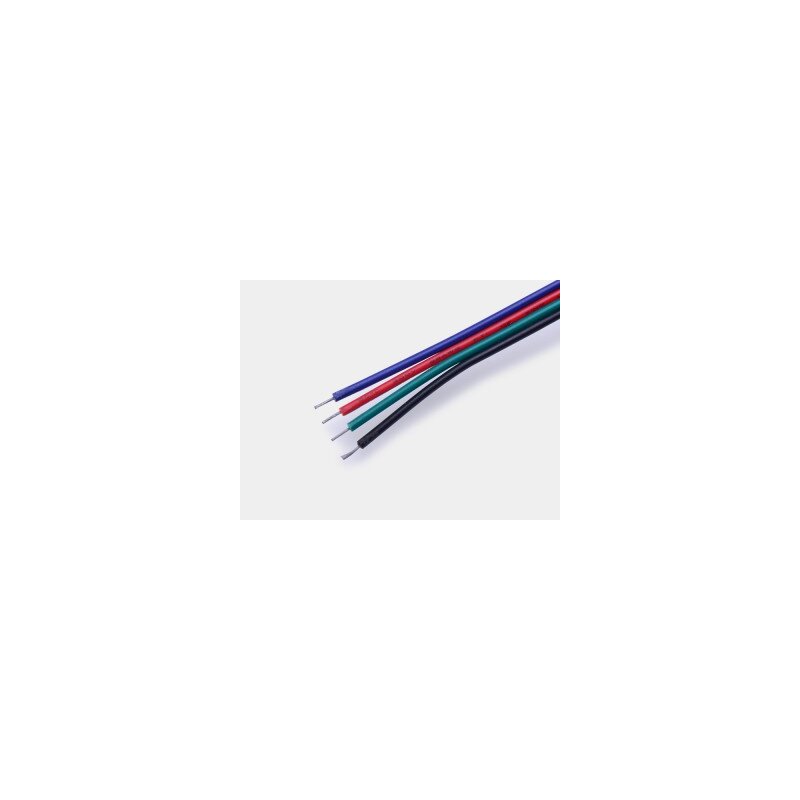 DOTLUX Kabel 1m 4x0.52 Qmm  Fuer LED-Streifen RGB
