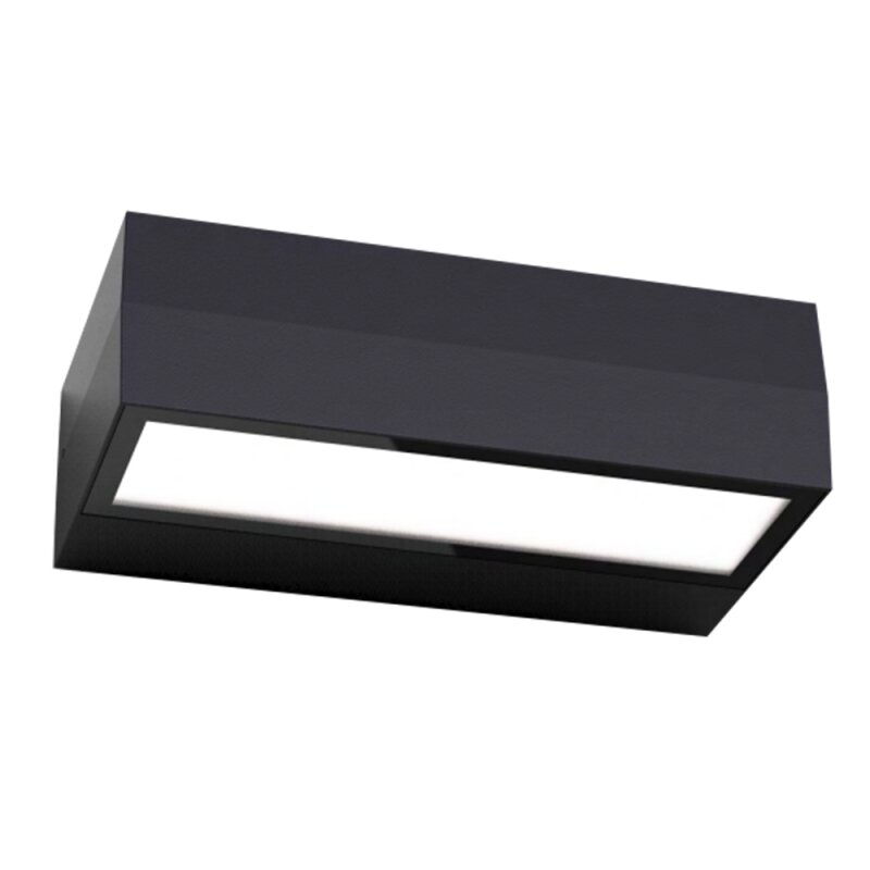 DOTLUX Wandleuchte BRICK 10W COLORselect Schwarz