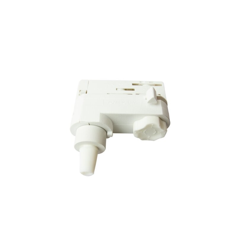 DOTLUX 3 Phasen-Adapter Fuer Pendelleuchten Mit Kabelzugentlastung Weiss