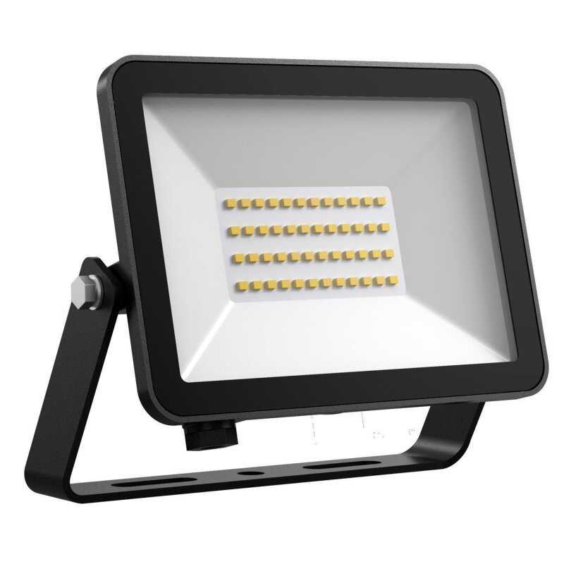 DOTLUX LED-Strahler FLOORslim 50W 3000K Schwarz