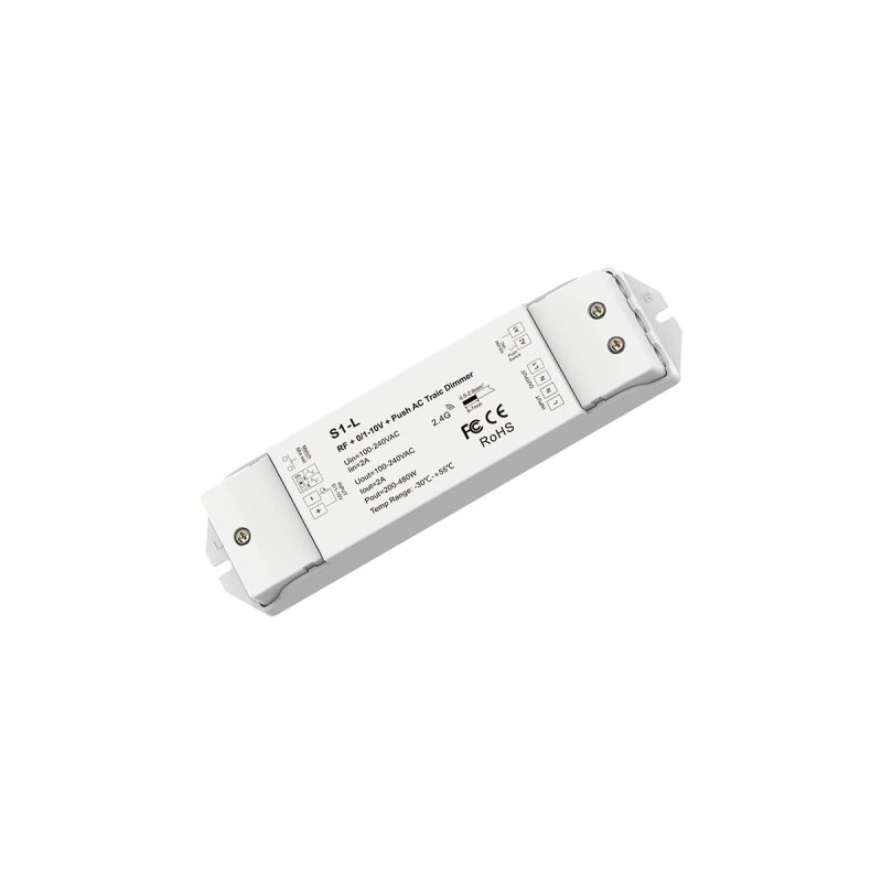 DOTLUX LED Funk-Empfaenger/Dimmer Fusion Technology Triac Empfaenger 2,0A 1 Kanal 100 - 240V AC