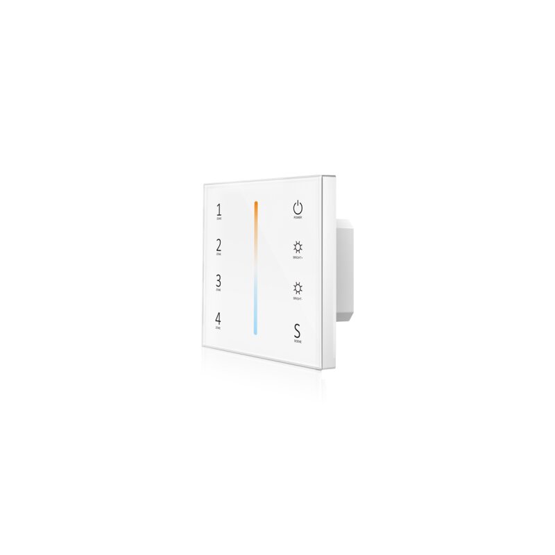 DOTLUX 4Zonen Touchpanel Fuer Zweifarbige Empfaenger DMX/Fusion-Technologie