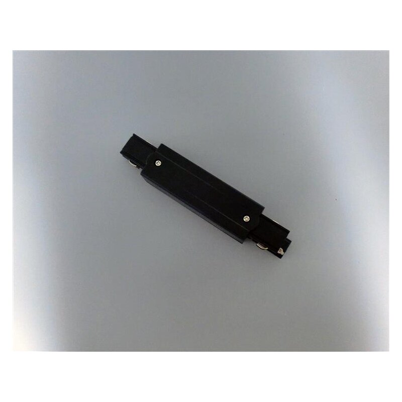 DOTLUX 3 Phasen-Verbinder, Gerade Mit Mitteleinspeisung, Schwarz