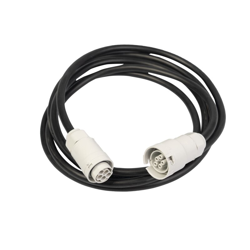 DOTLUX Verbindungskabel HIGHFORCE Mit Automatischem Phasenwechsel Nicht Dimmbar 3phasig 5-polig 5x1,5qmm Stecker/Buchse 3m
