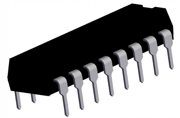 PCF8574P DIP16 Ekspander Wyprowadzeń IC2