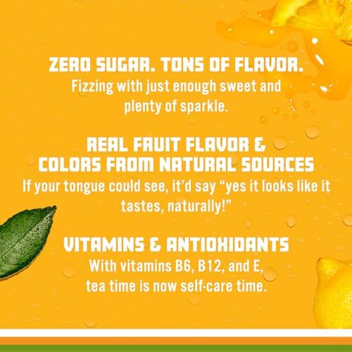 Sparkling Ice Tea + Lemonade Sparkling Water, Zero Sugar Flavored Water, with Vitamins and Antioxidants, Low Calorie Beverage, 17 Fl Oz Bottles (Pack thumbnail