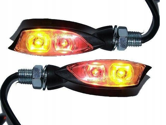 Kierunkowskazy Migacze LED Chrom Metal Homolog. (6249)