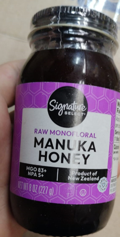 *Signature Select Raw Monofloral Manuka Honey MGO 83+ NPA # 1452