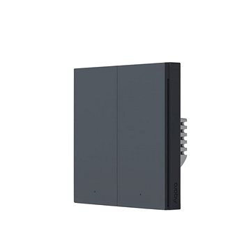 AQARA Smart Wall Switch H1(with Neutral, Double Rocker), Grau