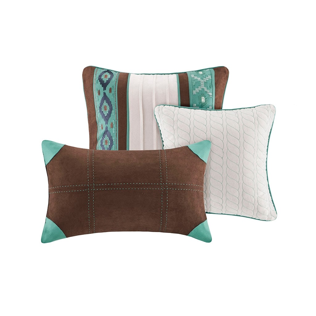 Gracie Mills Jenny 7-Piece Southwestern Inspired Comforter Set - GRACE-3252