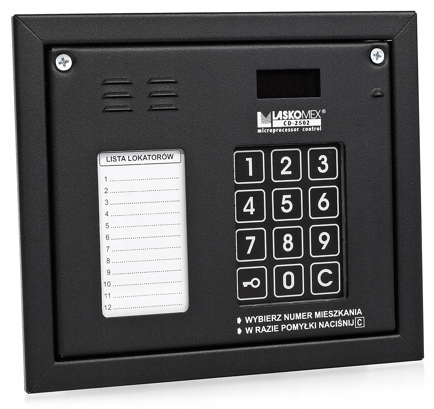 CP2502NP Cyfrowy Panel Domofonowy