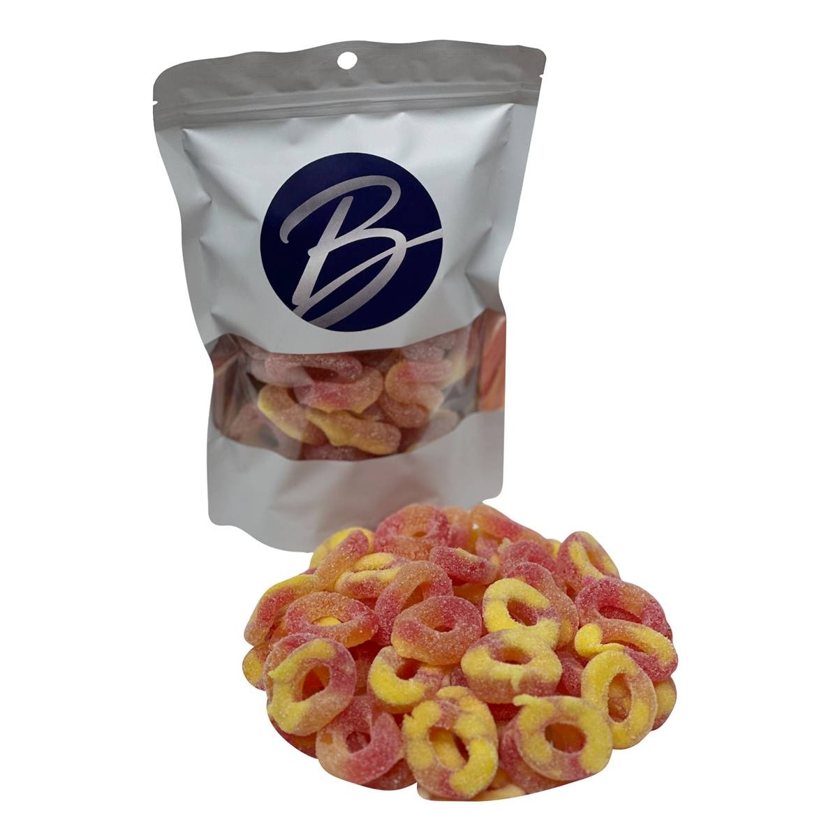 Boscov's 16oz. Peach Gummy Rings