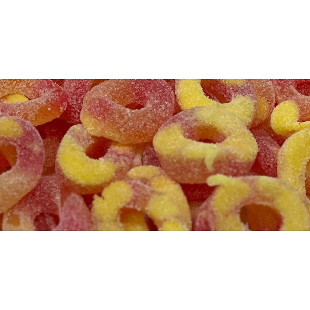 Boscov's 16oz. Peach Gummy Rings thumbnail