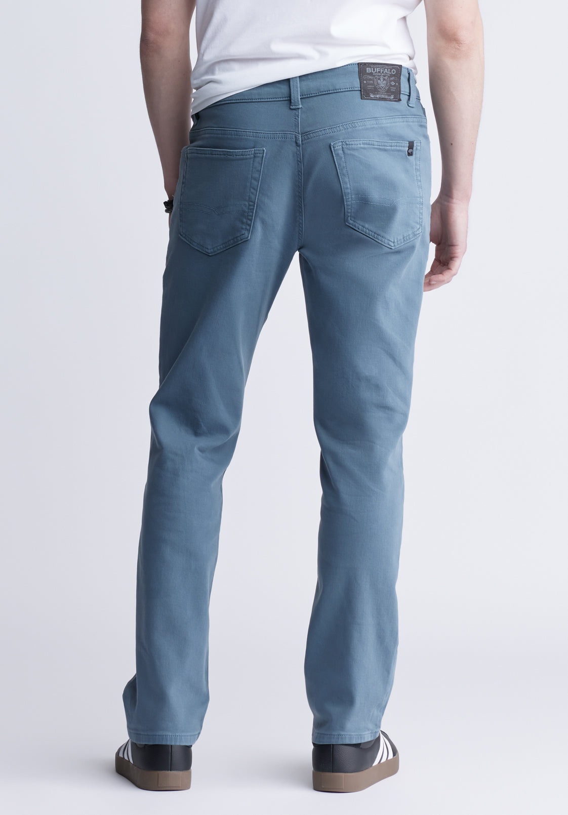 Buffalo Jeans Men's Straight Six Freedom Flex Pants, Mirage Blue - Size: 33 thumbnail
