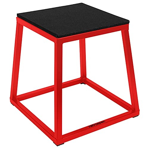 Retrospec Leap Plyo Box Jump Platforms for Home Gym Plyometric Jumping & Jump Box Exercise, 12