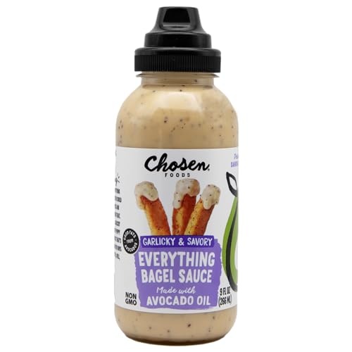 Chosen Foods Everything Bagel Sauce with Avocado Oil, 266mL