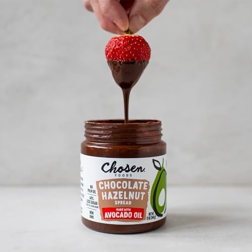 Chosen Foods Vegan Non-GMO Chocolate Hazelnut Spread with Avocado Oil 12 Oz thumbnail