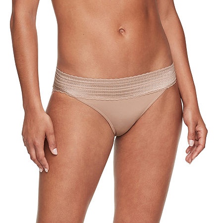 Warners No Pinching, No Problems Lace Bikini- 5509, X-large, Beige