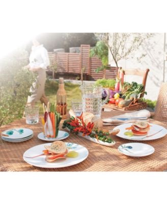 Kyoka Shunsai 4.25 in., 12 Fl. Oz. White Porcelain Assorted Set of of 6 Deep Bowls thumbnail