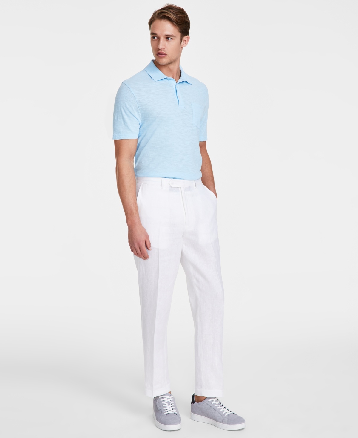 専用6 Nautica Mens Modern fit Dress Pants 42 / 32 White Solid Stretch | eBay