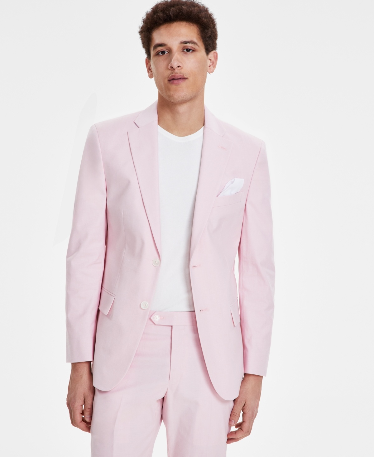 オーダー Tommy Hilfiger Mens Modern-Fit TH Flex Stret Light Pink 48R | eBay
