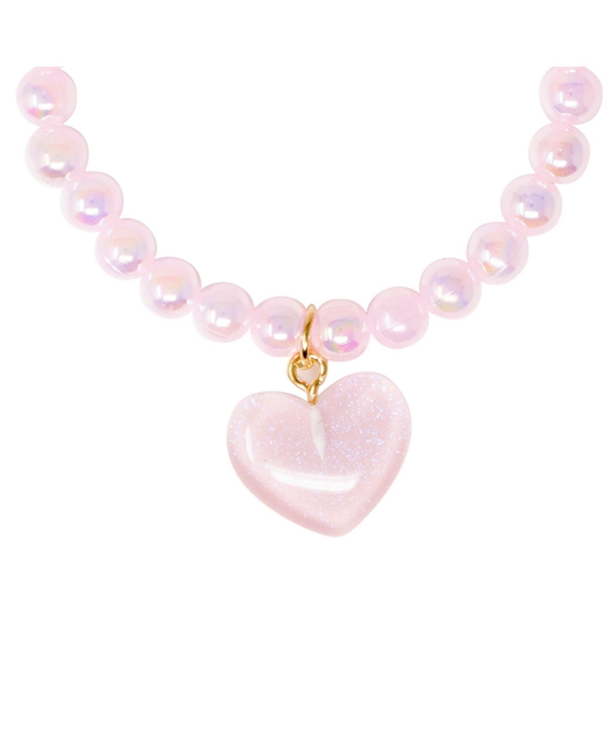 Tiny Treats + Zomi Gems Girls Pink Gummy Bear Fashion Bead Bracelet - Open Miscellaneous