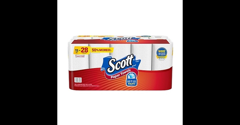 Scott KCC55417 Double Roll Paper Towels - 15 per Pack - Case of 15 thumbnail