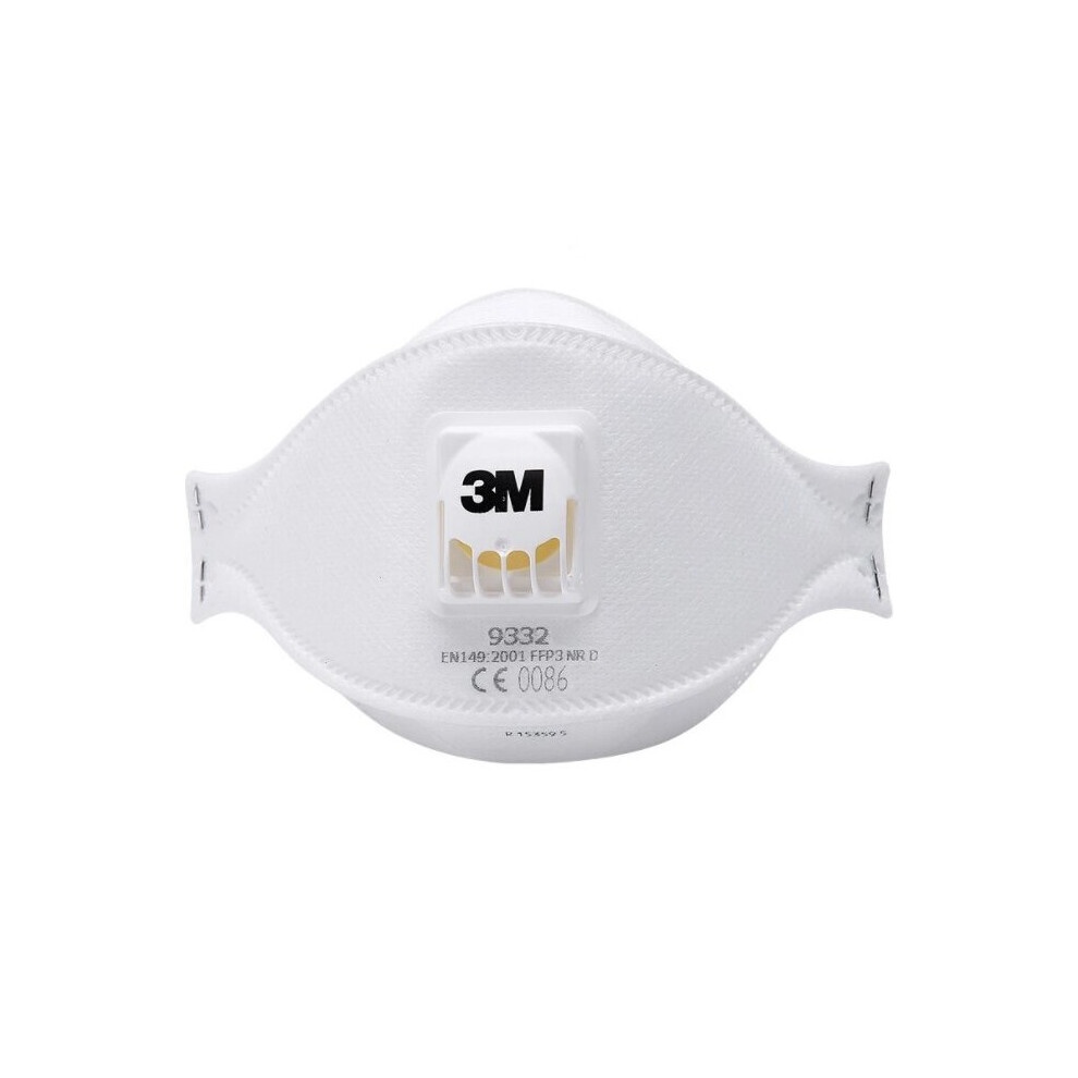 3m 9332+ Face Mask Aura Ffp3 N99 Healthcare Medical Respirator Valved thumbnail