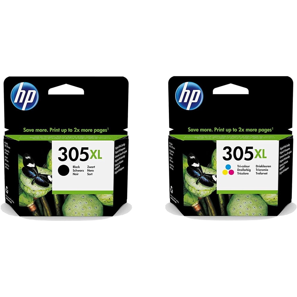 HP 305XL Black & Colour Ink Cartridge for HP DeskJet 2710 2710e 2720 2720e 2721 2721e 2722 2722e 2723 2724 4110e 4120e 4122e