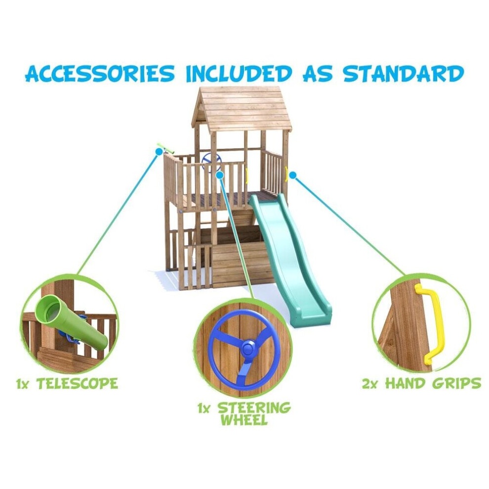 Climbing Frame - BalconyFort  Childrens Climbing Tower thumbnail