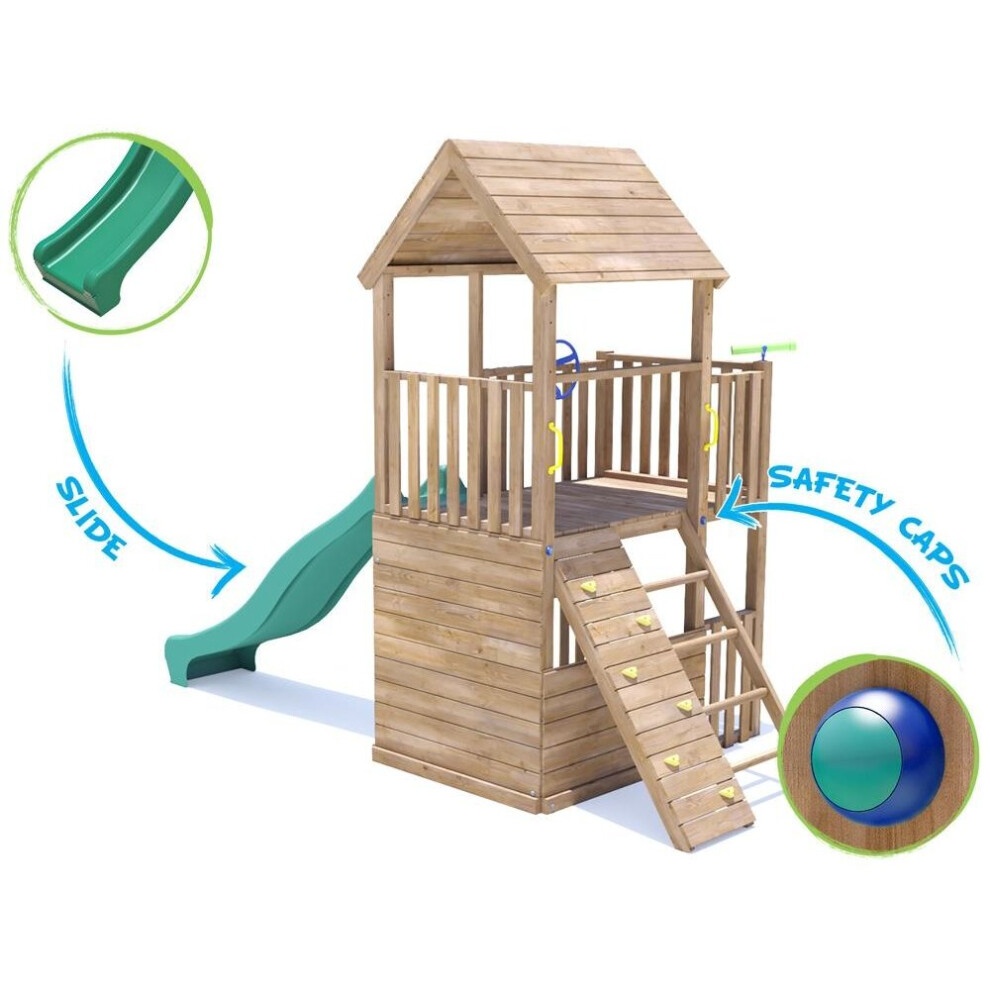 Climbing Frame - BalconyFort  Childrens Climbing Tower thumbnail