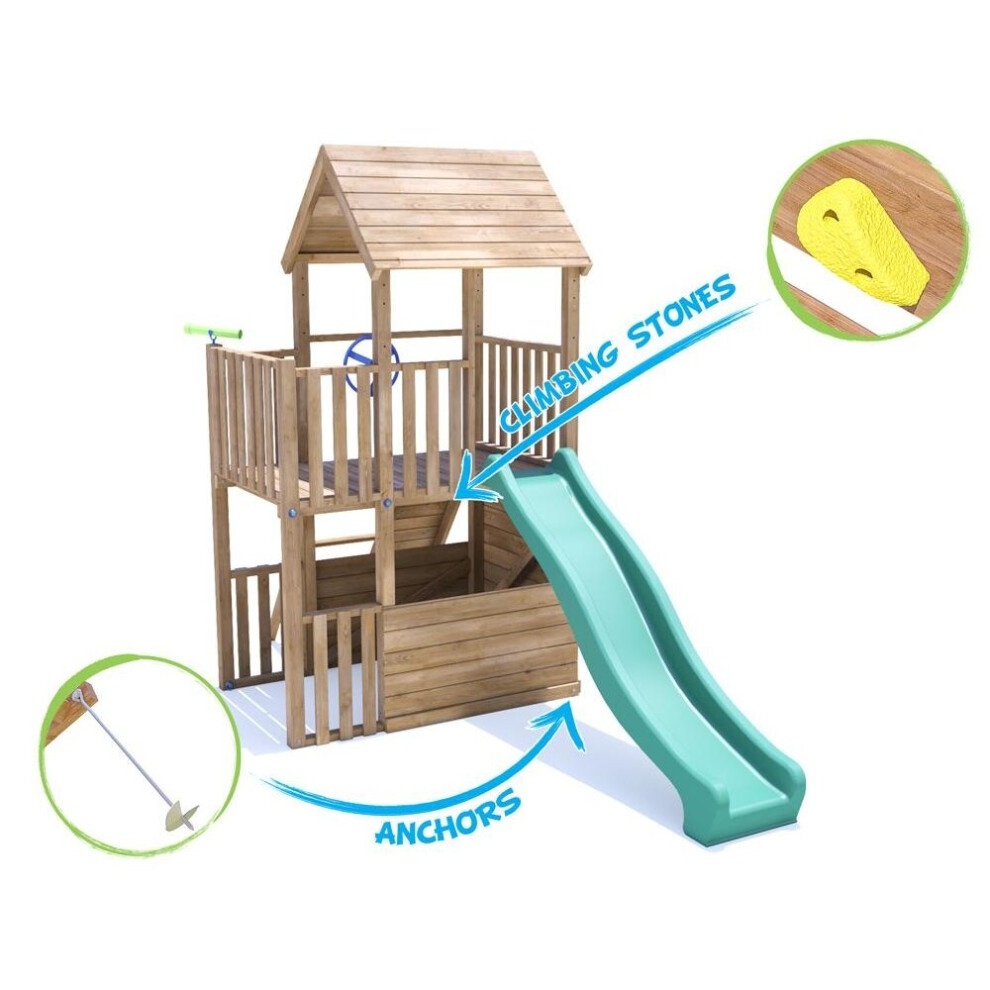 Climbing Frame - BalconyFort  Childrens Climbing Tower thumbnail