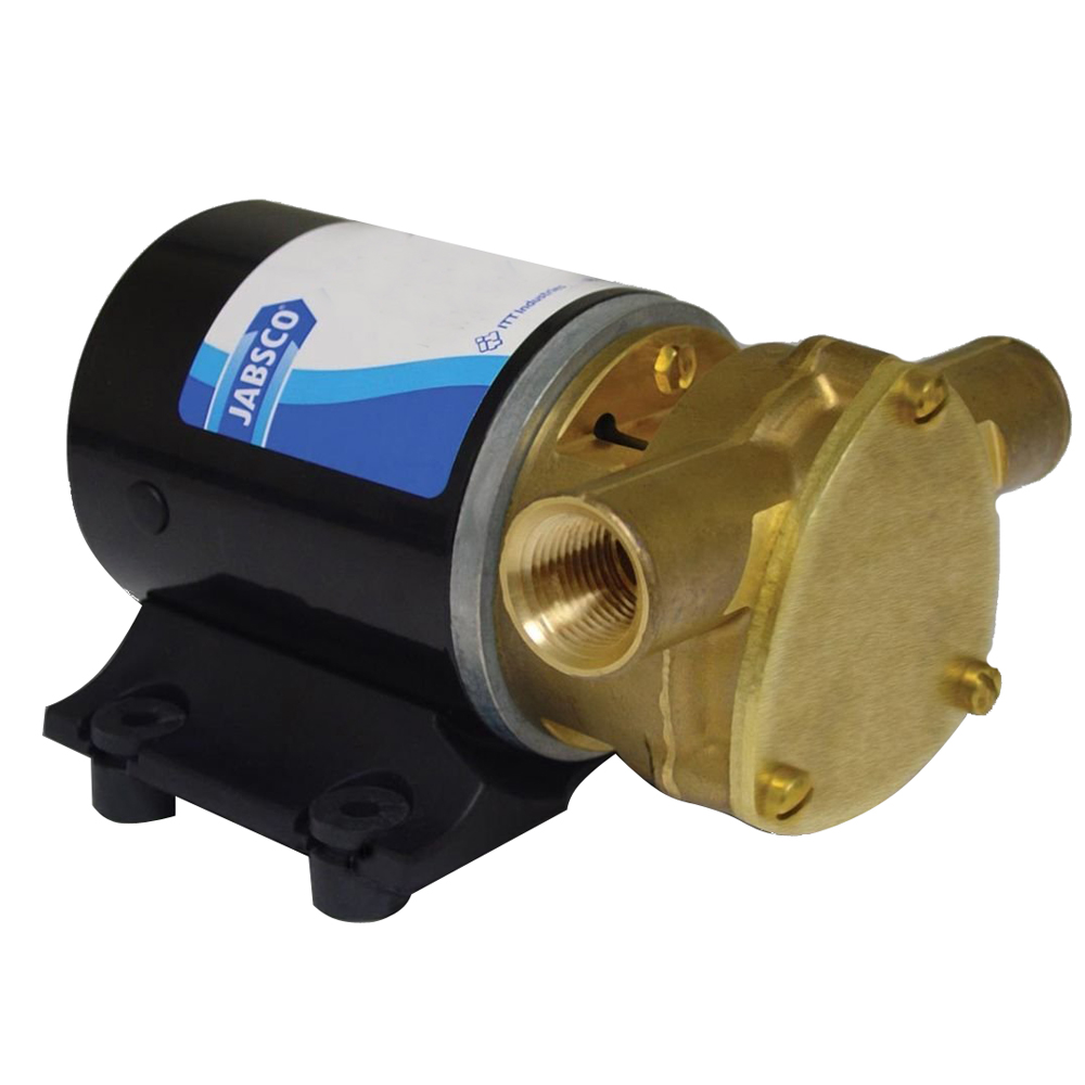 Jabsco 18220-1127 Self Priming Wakeboard & Ski Boat 9 GPM Ballast Pump W/o Reversing Switch