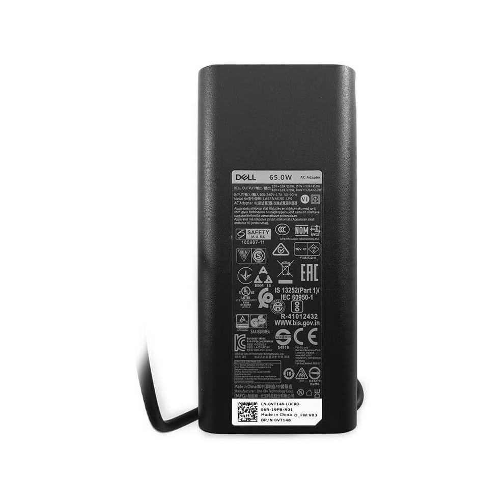 USB-C Charger 65W VT148 WMDHR 0VT148 0WMDHR for Latitude 7430 5330 7330 5530 7420 7520 5520 9420 5420 5420 5420 thumbnail