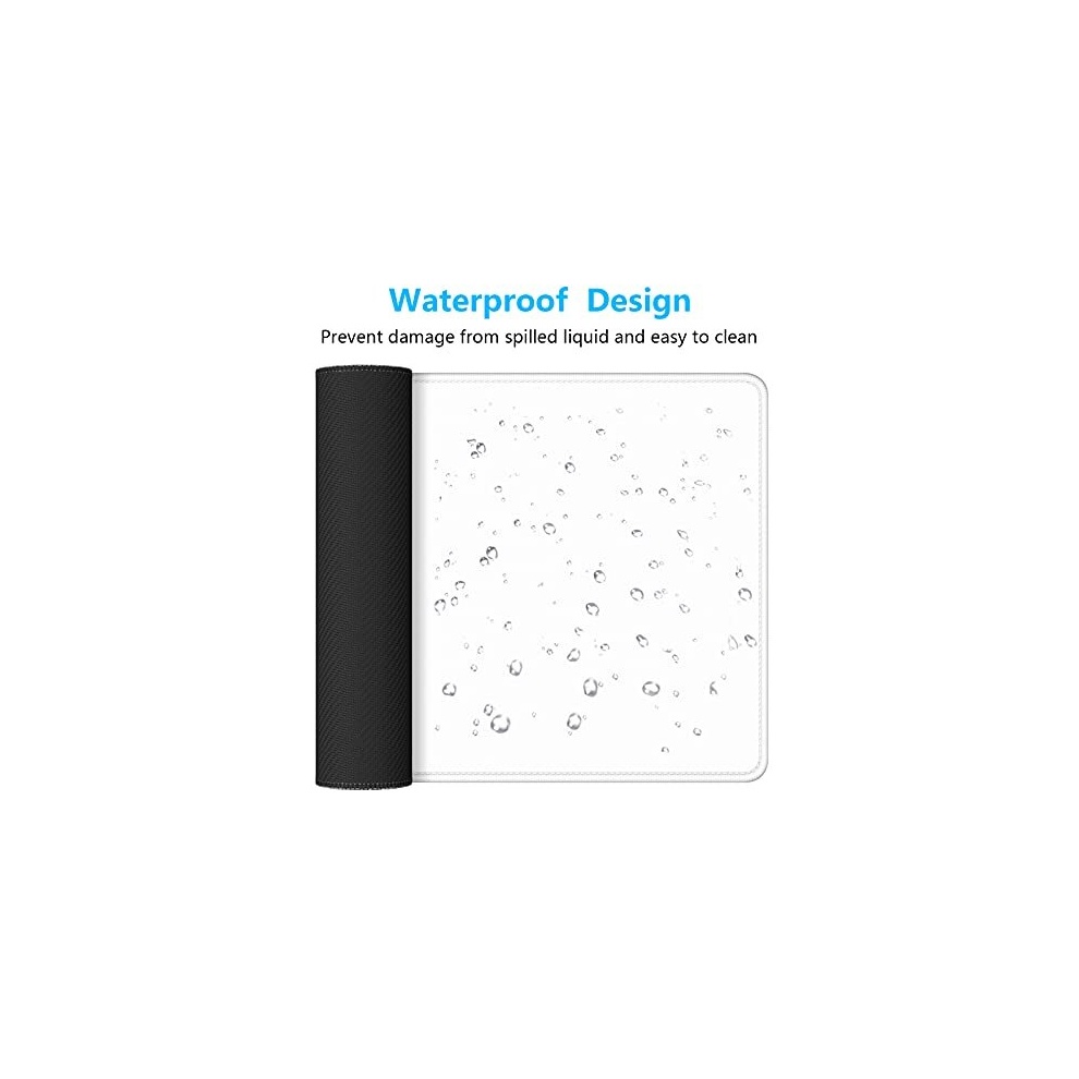 Large Mouse Pad, Extended Gaming Mouse Pad with Stitched Edges, Waterproof Desk Pads with Non-Slip Base, Computer Keyboard Pad, Big Mouse Mat for thumbnail