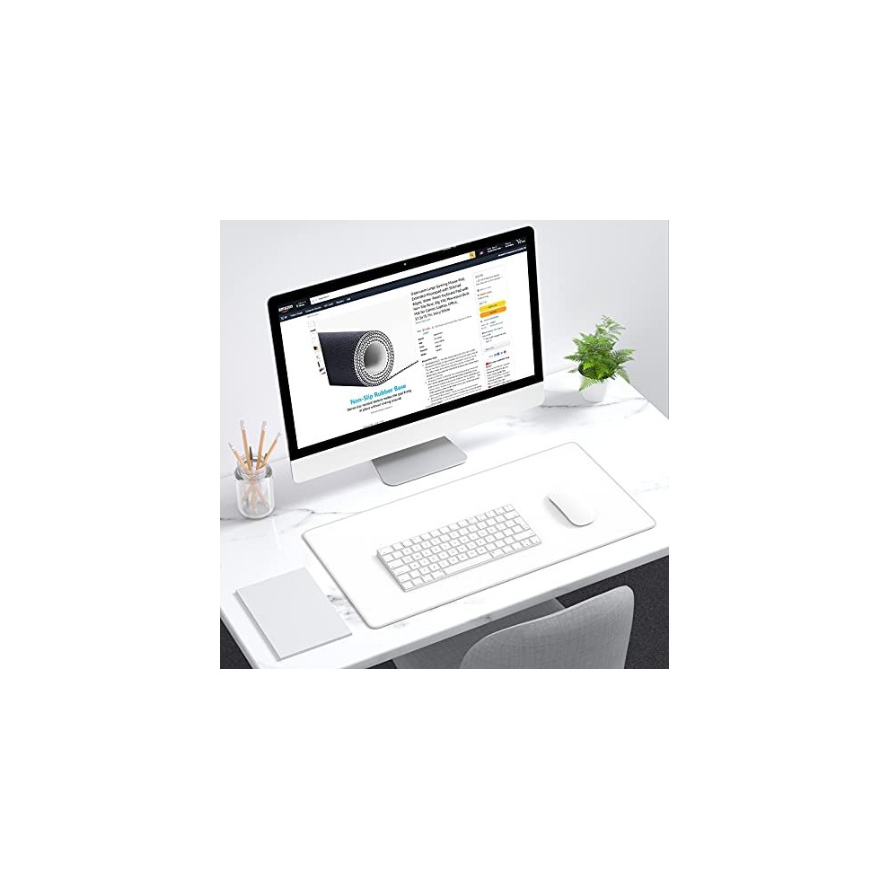 Large Mouse Pad, Extended Gaming Mouse Pad with Stitched Edges, Waterproof Desk Pads with Non-Slip Base, Computer Keyboard Pad, Big Mouse Mat for thumbnail