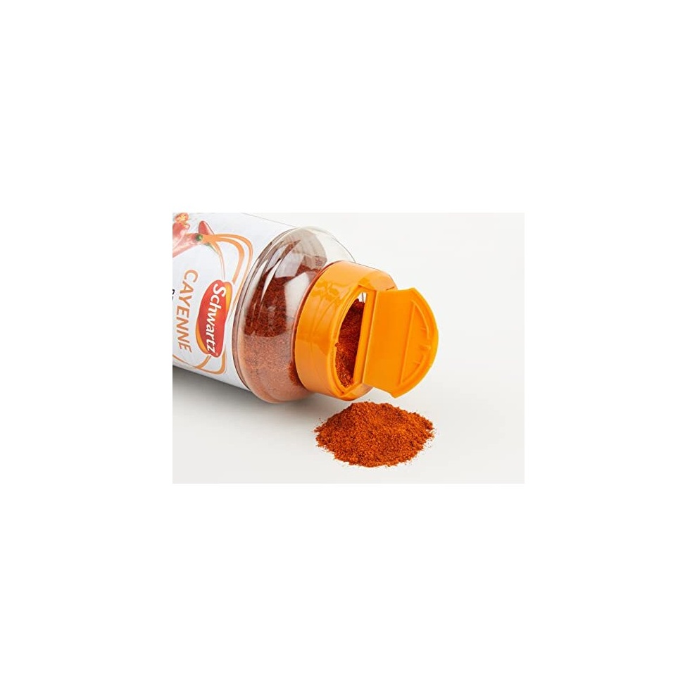 Schwartz Cayenne Pepper, Hot and Fiery Cayenne Chilli Powder for Chilli Con Carne, Curries and Marinade Sauce, Ideal for Taco Seasoning and Fajita thumbnail