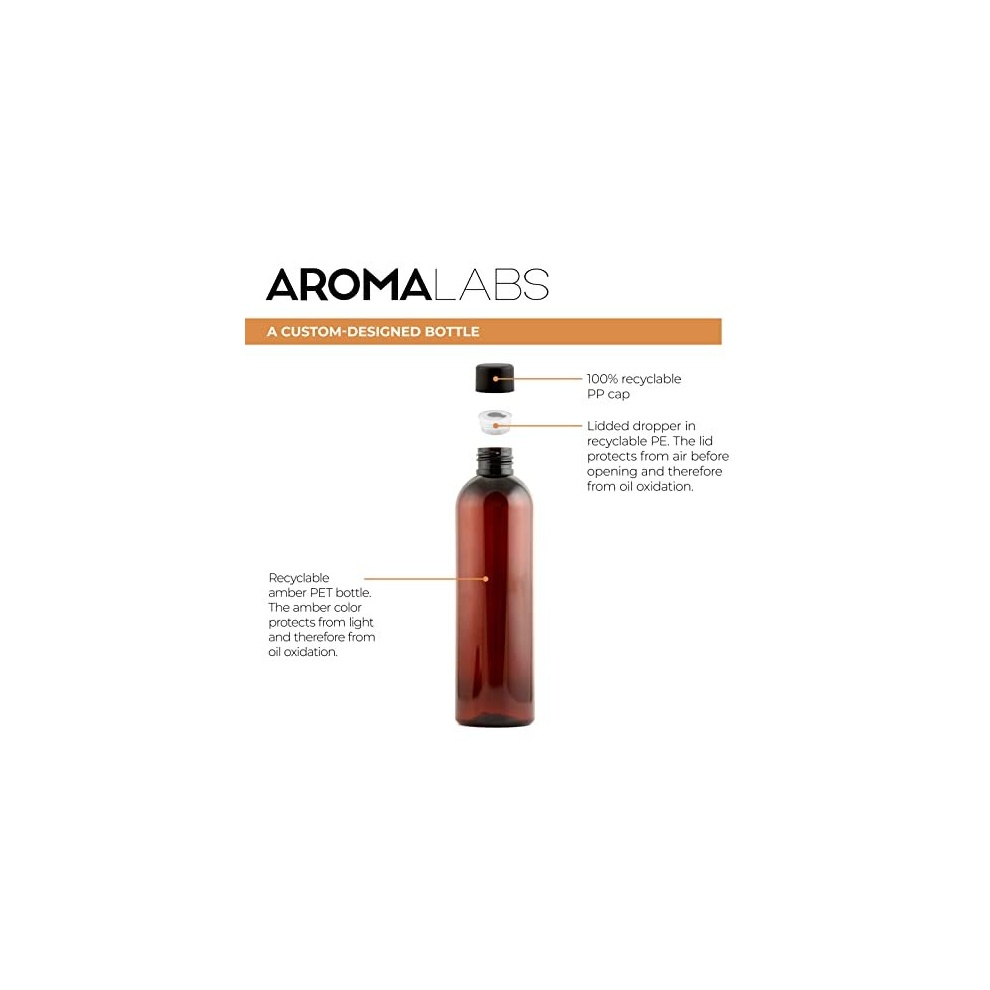 ORGANIC - SWEET ALMOND Oil - 250mL - 100% Pure, Natural, Cold Pressed and AB Certified - AROMA LABS (French Brand) thumbnail