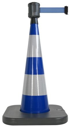 Viso Weighted Blue 90 Cm Polyvinyl Chloride Traffic & Safety Cone